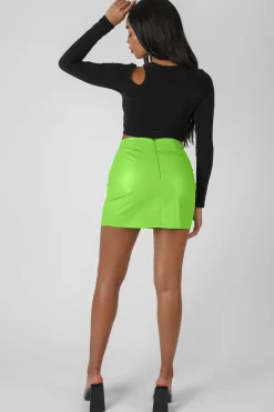 Public Desire Pu Mini Skirt | Women Skirts