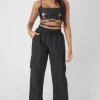 Public Desire Pu Square Neck Wrap Bralet | Women Tops