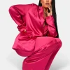Public Desire Satin Dad Blazer | Women Outerwear & Jackets