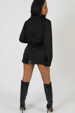 Public Desire Satin Pin Detail Shirt | Women Tops