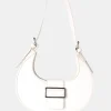 Public Desire Sicily Croc Pu Buckle Feature Hobo Shoulder Bag | Women Evening Bags