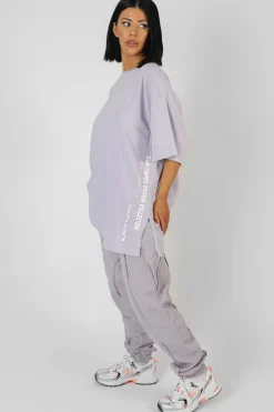 Public Desire Side Slogan Oversized T-Shirt | Women Tops