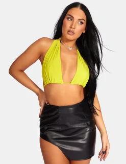 Public Desire Slinky Halterneck Top | Women Tops