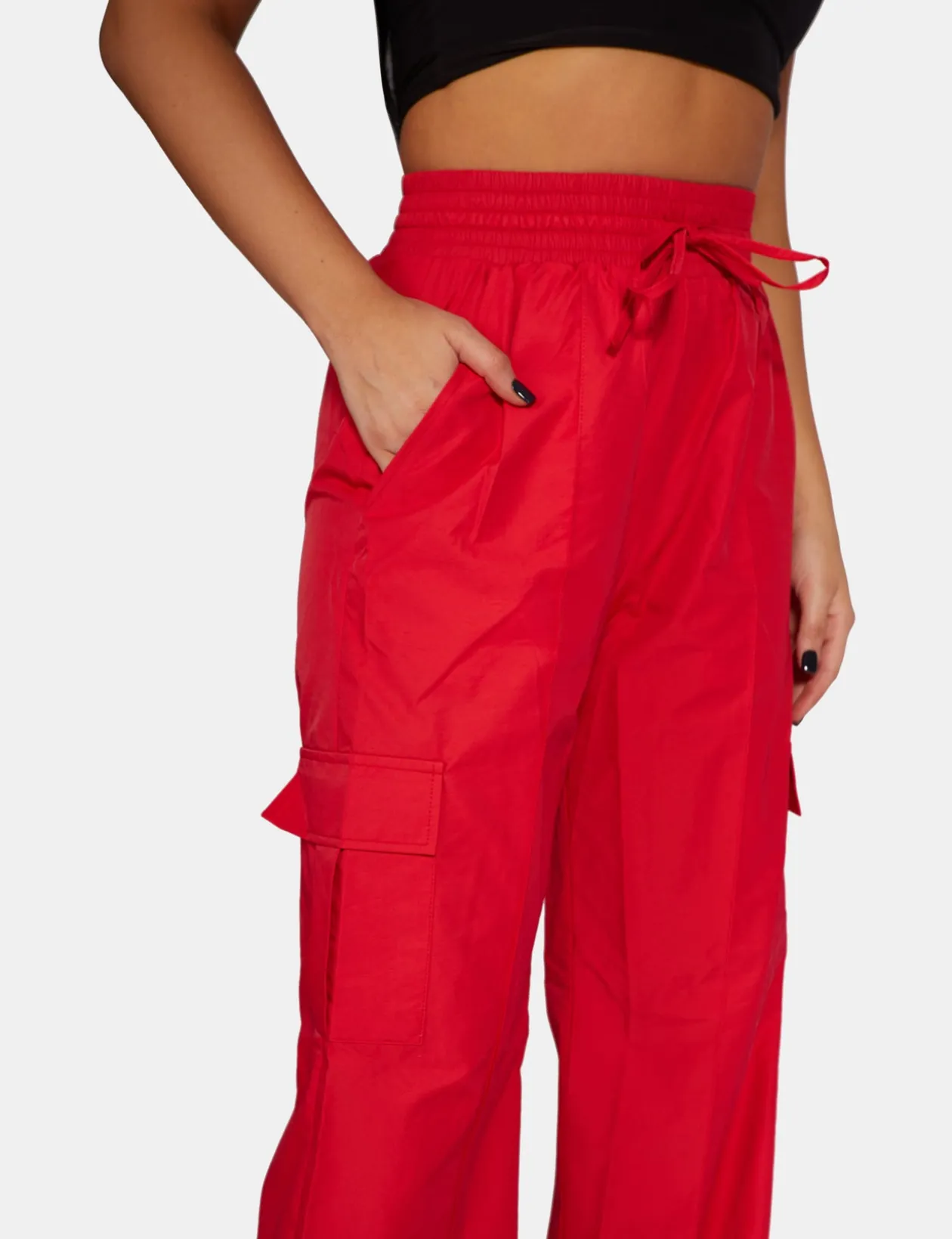 Public Desire Split Hem Cargo Trousers | Women Trousers