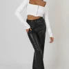 Public Desire Square Neck Hook And Eye Top | Women Tops