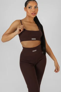 Public Desire Square Neck Kaiia Sport Strappy Bralet | Women Tops
