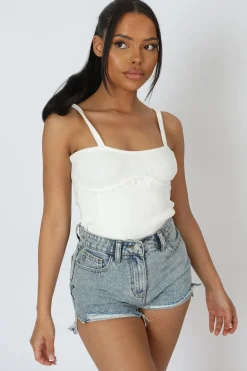 Public Desire Strappy Corset Bodysuit | Women Bodysuits
