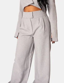Public Desire Tailored Premium Boxy Cropped Blazer | Women Outerwear & Jackets