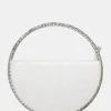 Public Desire The Alessia Croc Pu Circle Diamante Grab Bag | Women Mini Bags