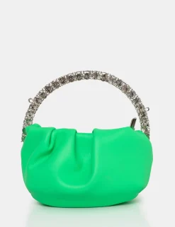 Public Desire The Aurora Pu Diamante Handle Mini Bag | Women Mini Bags