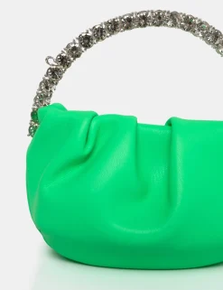 Public Desire The Aurora Pu Diamante Handle Mini Bag | Women Mini Bags
