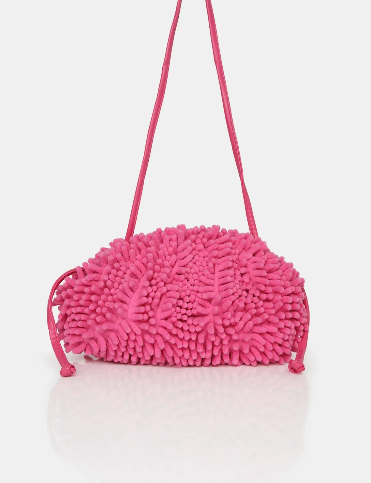 Public Desire The Ausha Chenille Clutch Bag | Women Clutch Bags