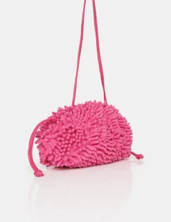Public Desire The Ausha Chenille Clutch Bag | Women Clutch Bags