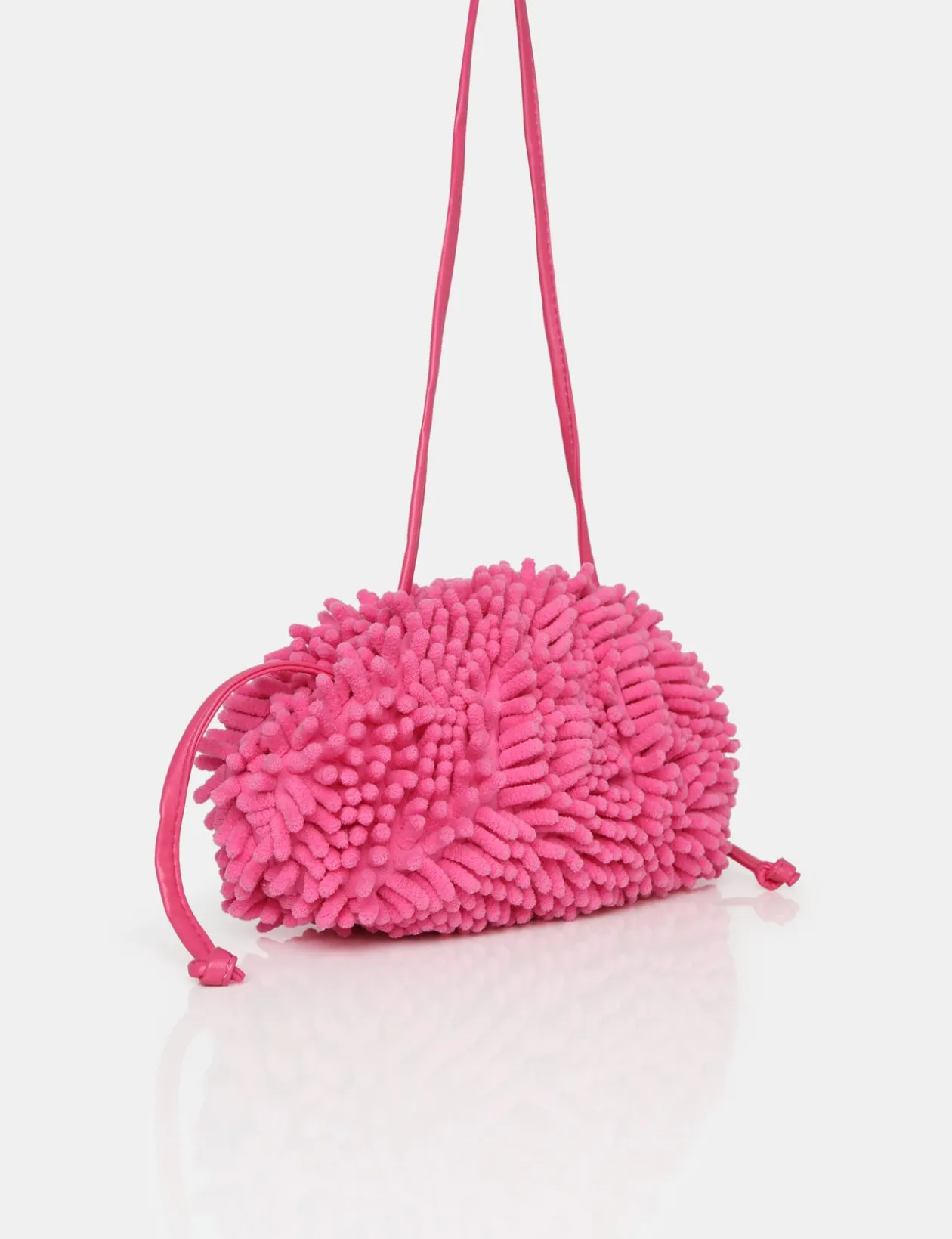 Public Desire The Ausha Chenille Clutch Bag | Women Clutch Bags