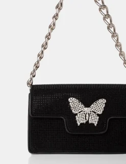 Public Desire The Butterfly Diamante Shoulder Bag | Women Evening Bags