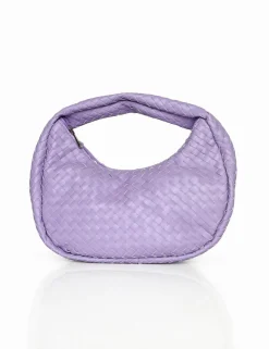 Public Desire The Capsian Woven Pu Grab Bag | Women Evening Bags