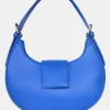Public Desire The Irie Cobalt Pu Circular Buckle Strap Grab Bag | Women Mini Bags