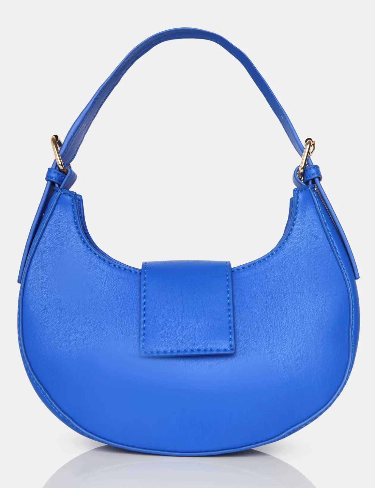 Public Desire The Irie Cobalt Pu Circular Buckle Strap Grab Bag | Women Mini Bags