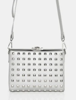 Public Desire The Jose Pu Metal Studded Bag | Women Evening Bags