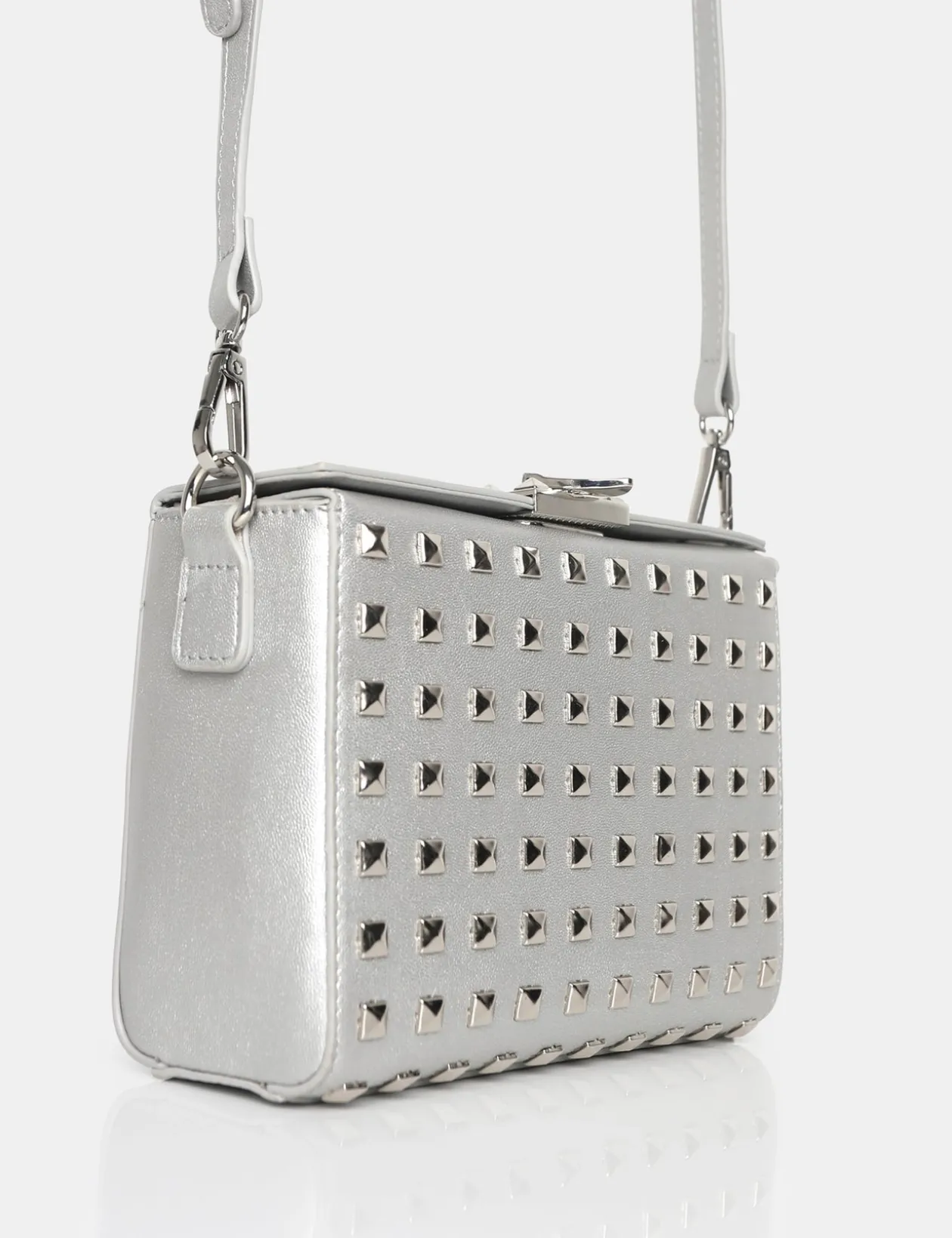 Public Desire The Jose Pu Metal Studded Bag | Women Evening Bags