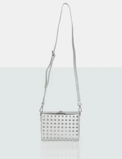 Public Desire The Jose Pu Metal Studded Bag | Women Evening Bags