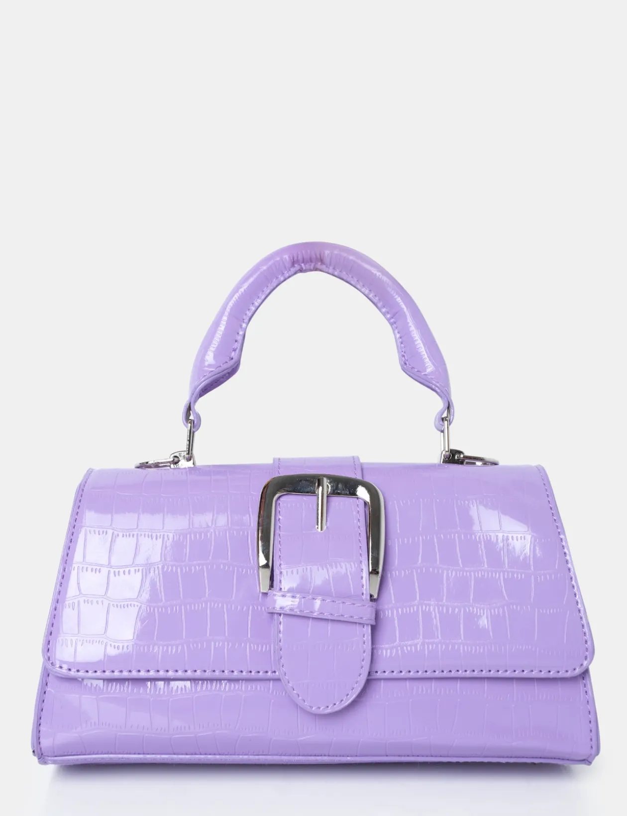 Public Desire The Lisbon Croc Buckle Cross Body Bag | Women Crossbody And Shoulder Bags