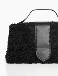 Public Desire The Mika Shearling Mini Bag | Women Crossbody And Shoulder Bags