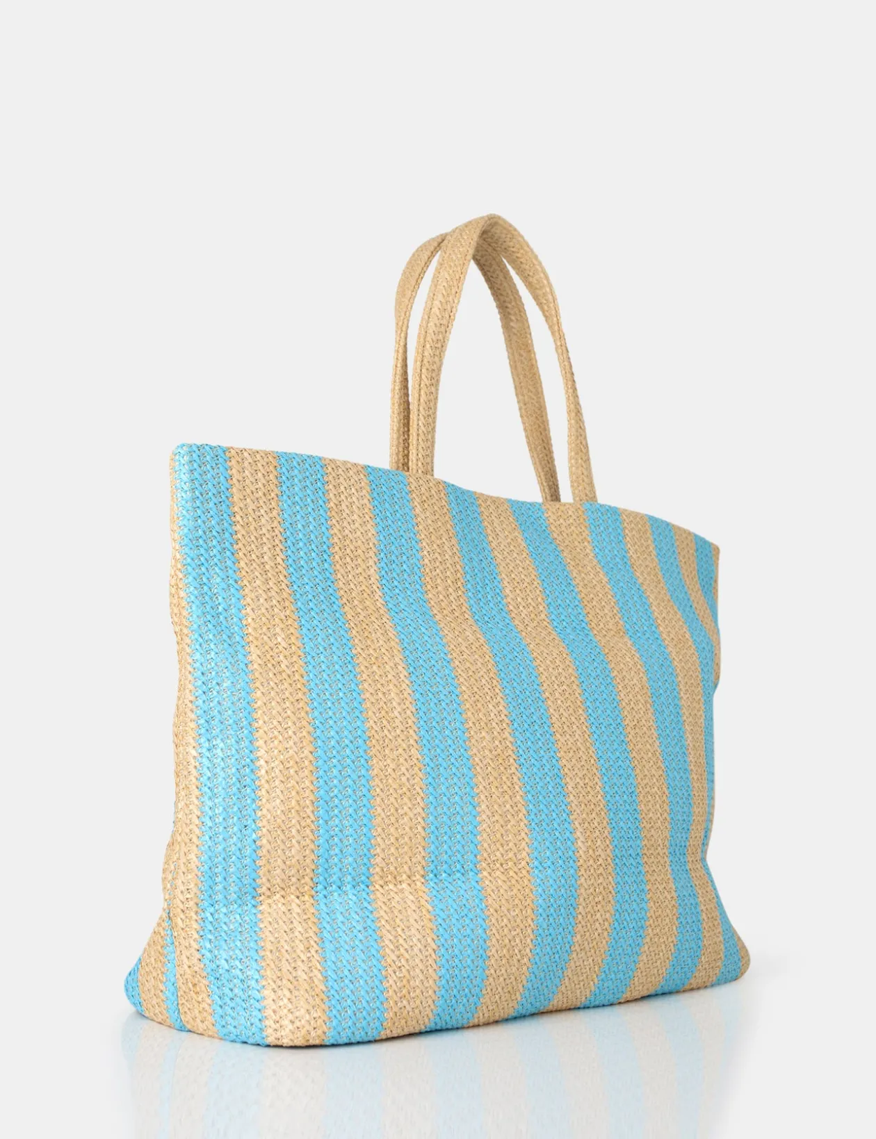 Public Desire The Nikki Stripe Canvas Top Handle Tote Bag | Women Tote Bags