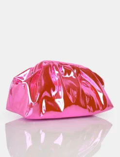 Public Desire The Project Iridescent Metallic Clutch Bag | Women Clutch Bags