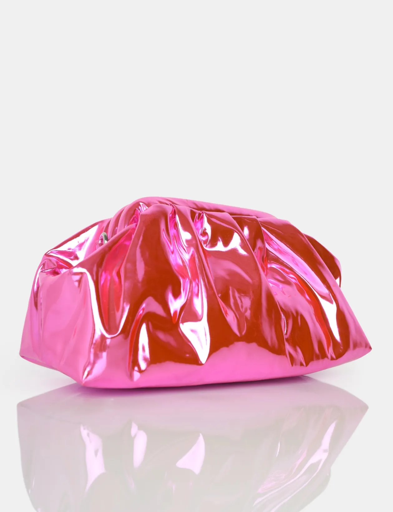 Public Desire The Project Iridescent Metallic Clutch Bag | Women Clutch Bags