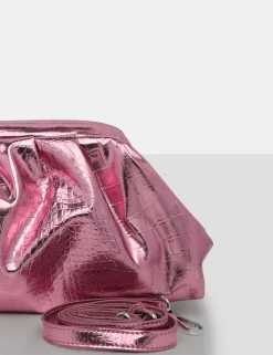 Public Desire The Project Metallic Clutch Bag | Women Evening Bags