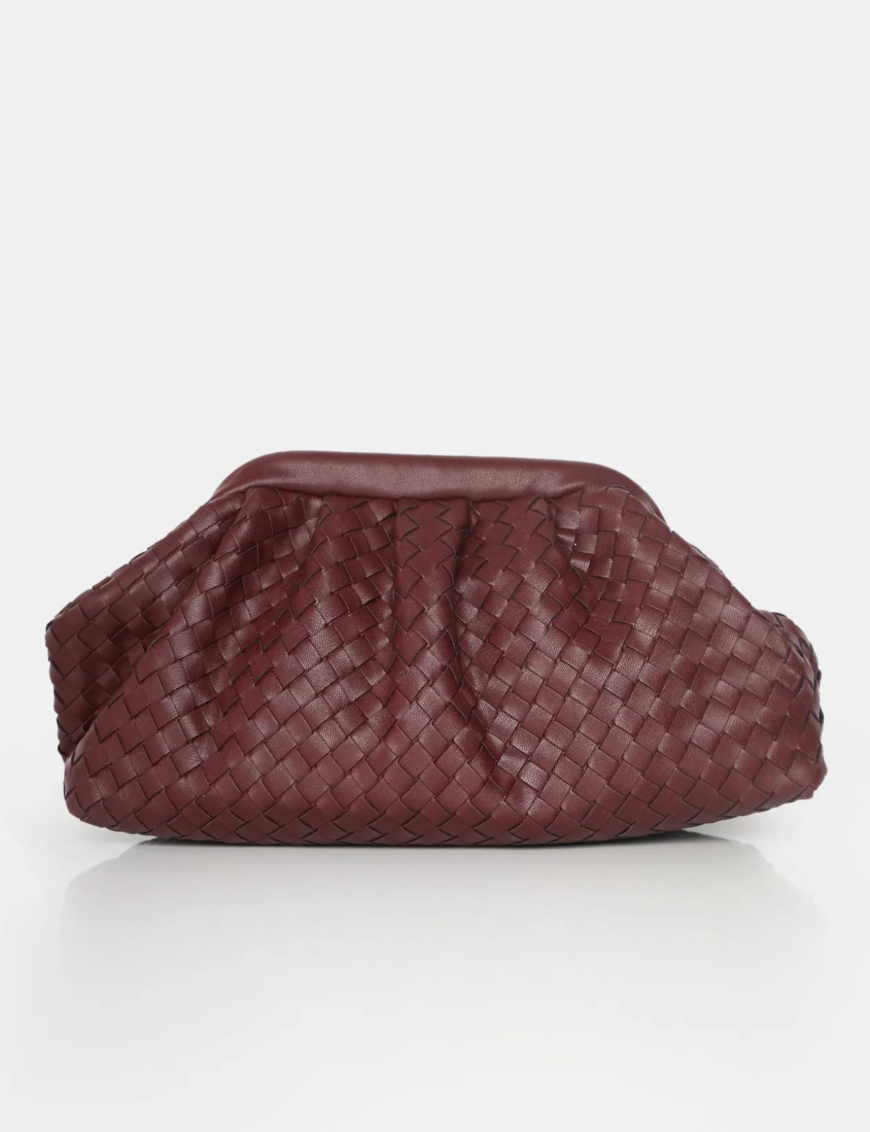 Public Desire The Project Woven Pu Clutch Bags | Women Evening Bags