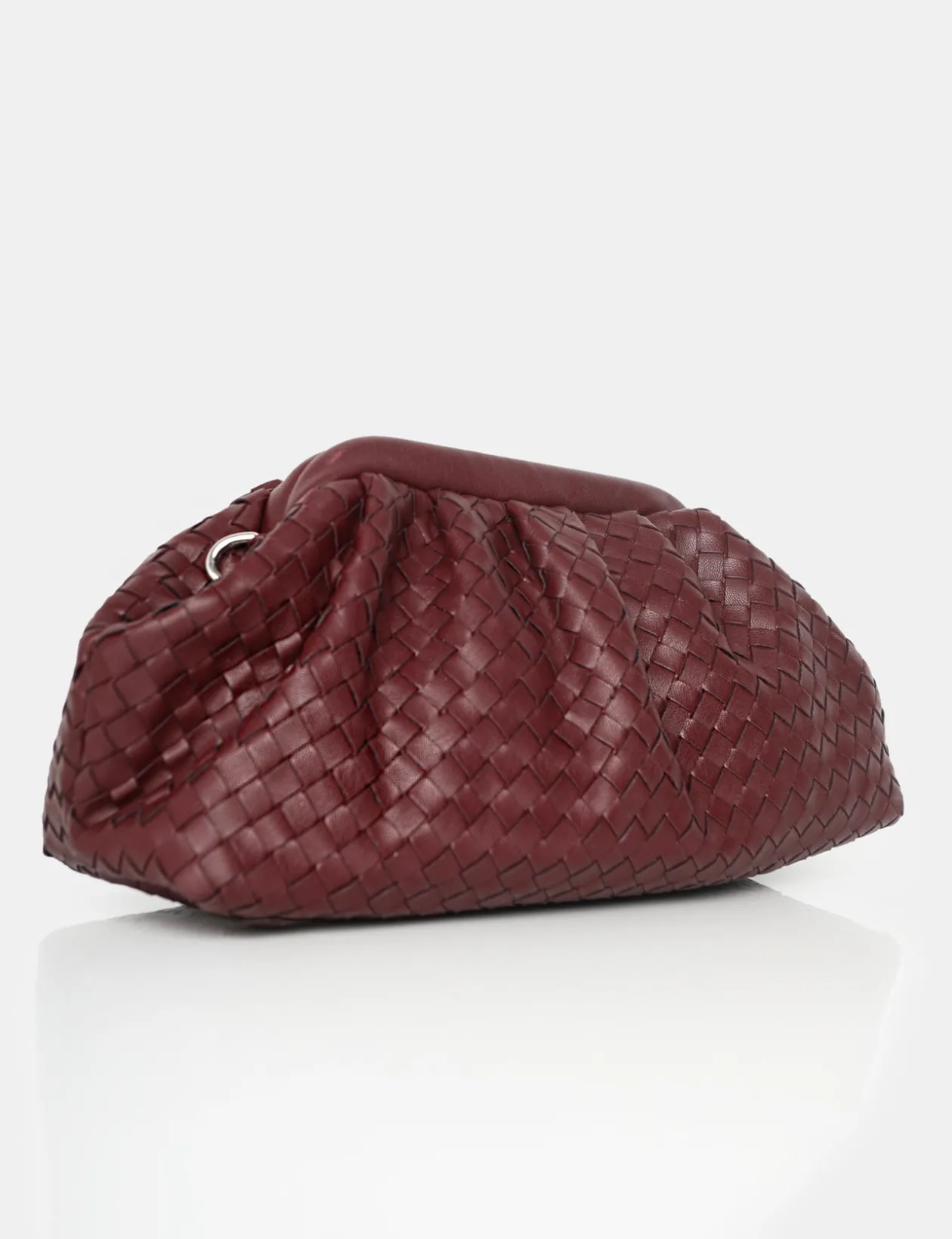 Public Desire The Project Woven Pu Clutch Bags | Women Evening Bags