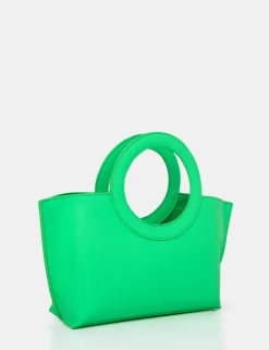 Public Desire The Rae Circlur Handle Grab Bag | Women Evening Bags