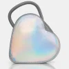Public Desire The Roux Croc Heart Grab Bag | Women Mini Bags