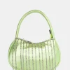 Public Desire The Sia Soft Satin Diamante Trim Mini Bag | Women Diamante Bags