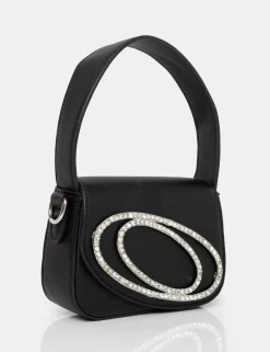 Public Desire The Tonic Pu Diamante Mini Grab Bag | Women Mini Bags