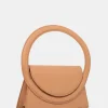 Public Desire The Top Handle Pu Circlur Handle Grab Bag | Women Mini Bags