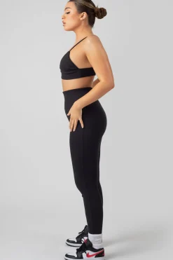 Public Desire Thick Waistband Ribbed Leggings | Women Jogger & Leggings
