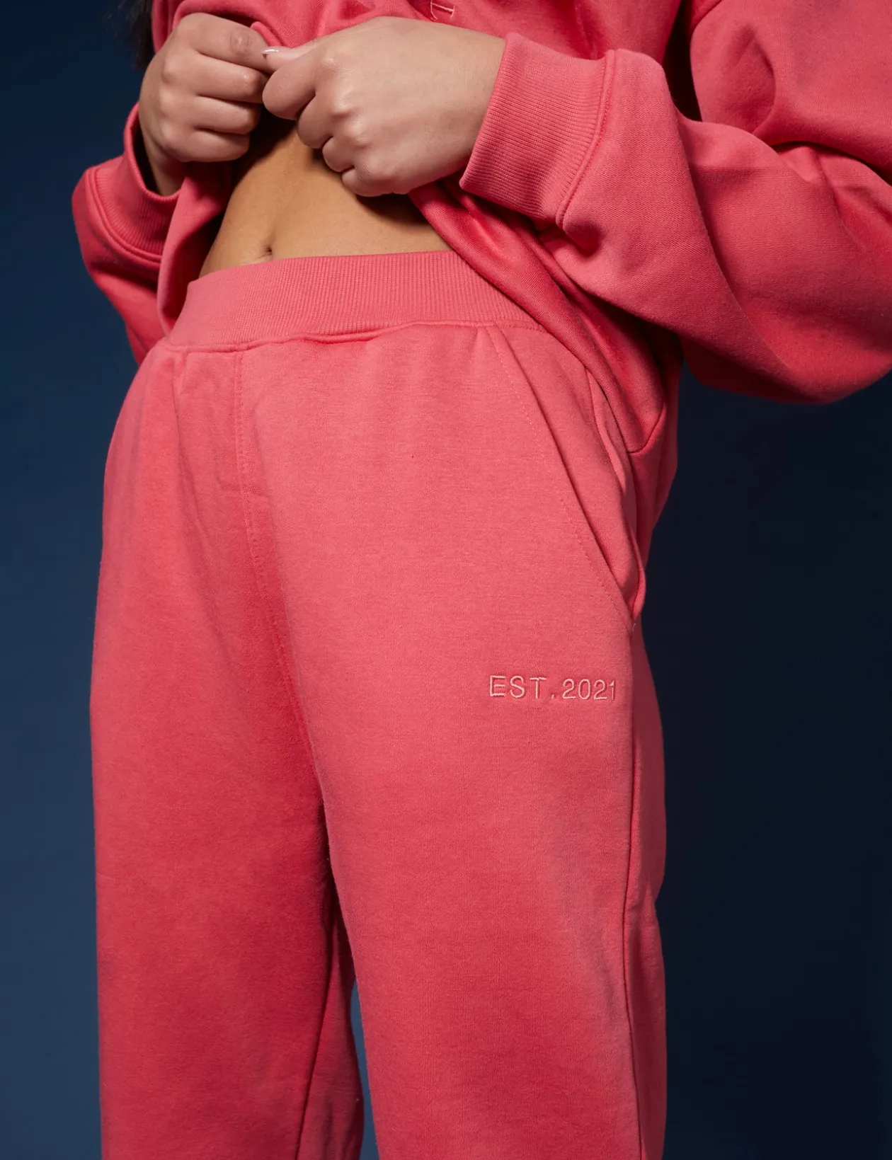Public Desire Tonal Embroidery Joggers | Women Jogger & Leggings