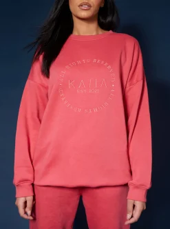 Public Desire Tonal Embroidery Sweatshirt | Women Sweatshirt & Hoodies
