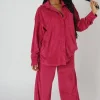 Public Desire Towelling Wide Leg Joggers | Women Jogger & Leggings