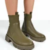 Public Desire Treat Chunky Ankle Boots | Women Chunky Boots
