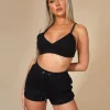 Public Desire Triangle Ribbed Bralet | Women Tops