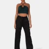 Public Desire U Trim Satin Bralet Forest | Women Tops