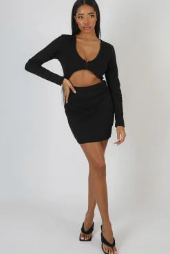 Public Desire U-Bar Trim Mini Dress | Women Dresses