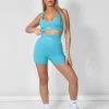 Public Desire V Neck Kaiia Sport Bralet Ocean | Women Tops