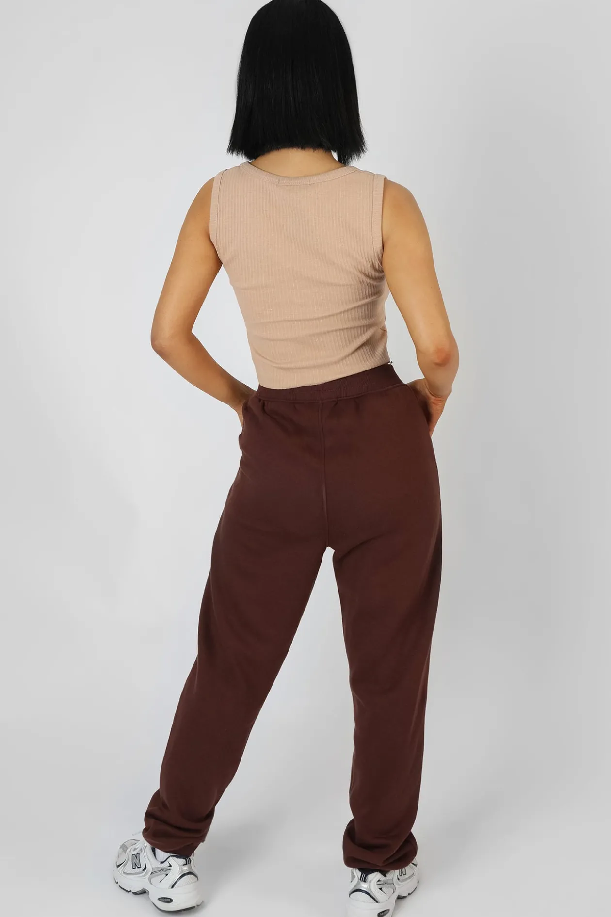 Public Desire V Neck Sleeveless Ribbed Crop Top | Women Tops