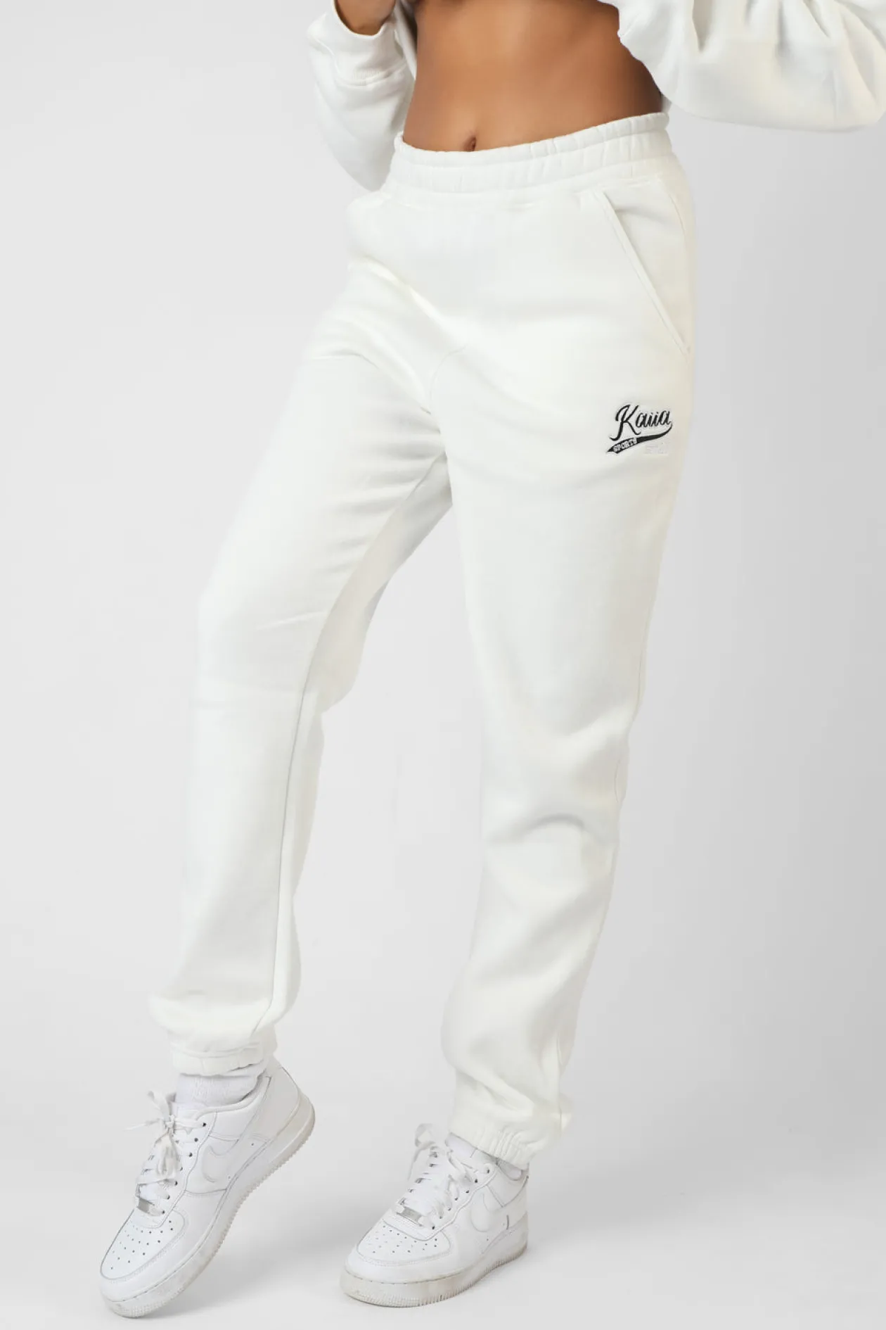 Public Desire Varsity Embroidery 90's Joggers | Women Jogger & Leggings
