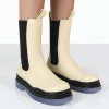 Public Desire Winter Ankle Chunky Sole Chelsea Boots | Women Flat Boots